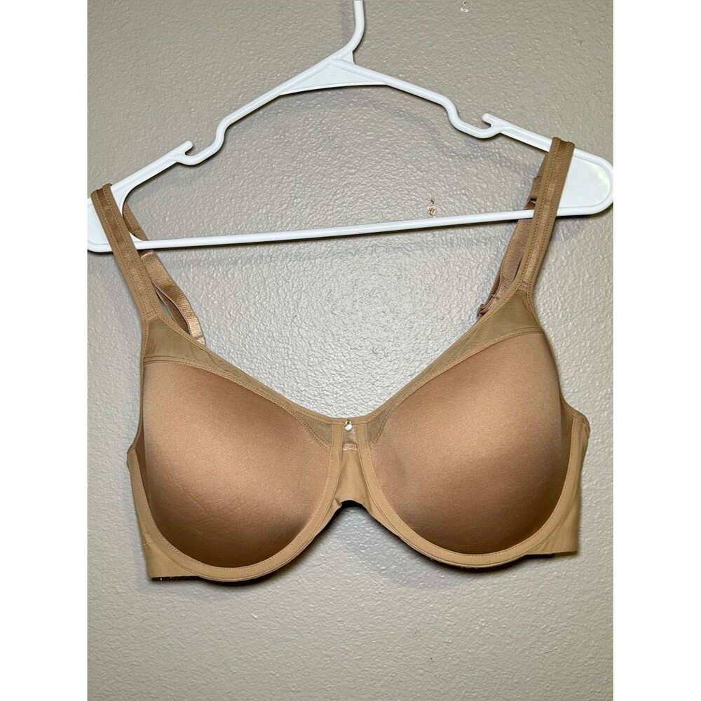 Bali One Smooth U Tan Ultra Light Shaping Underwire Bra Women’s Size 38D